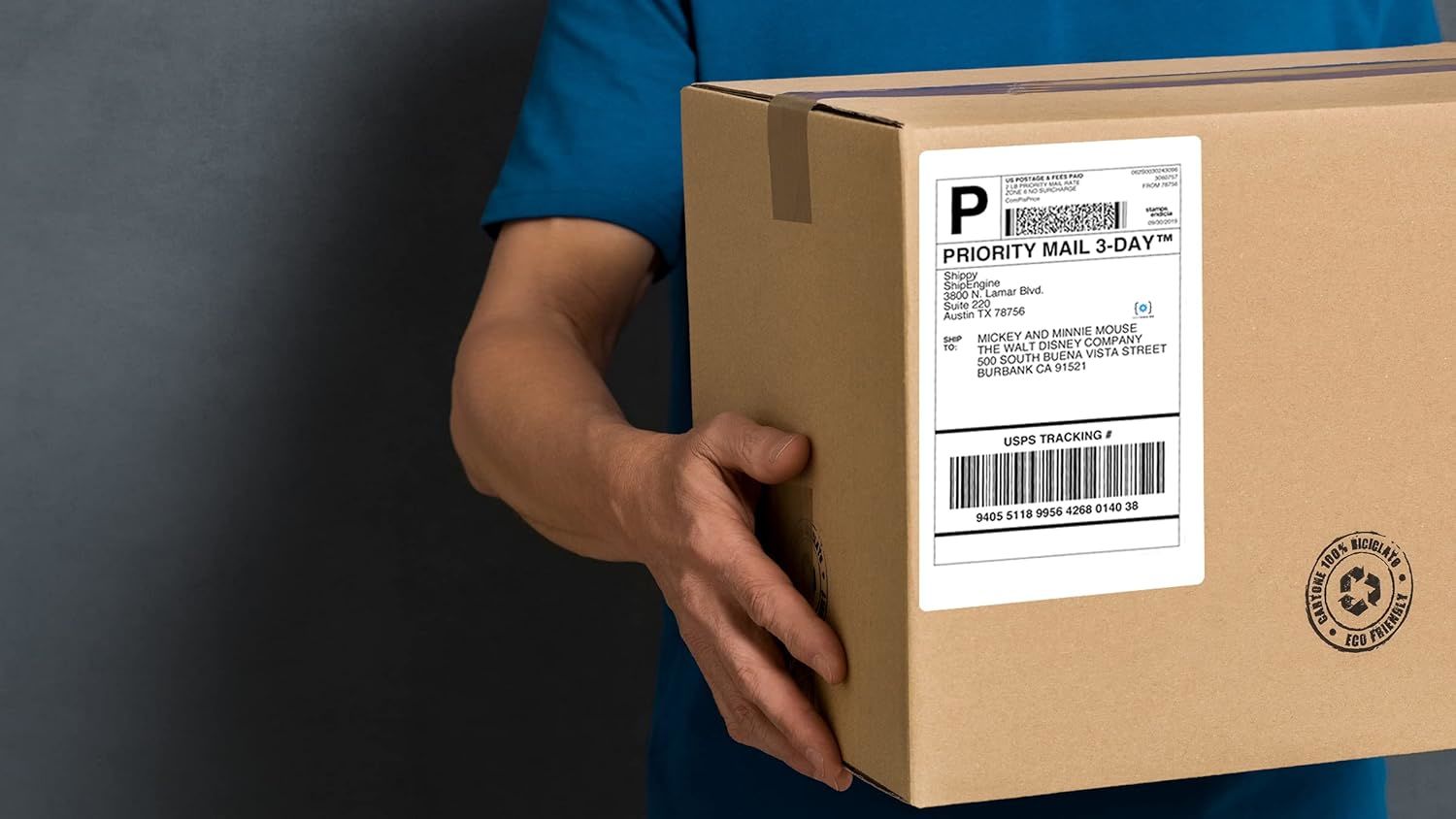 3000 Pack Direct Thermal Fanfold Labels 4" x 8". Self-Adhesive Rolls. Mailing Postage. Printing Paper. Blank for Shipping; barcoding