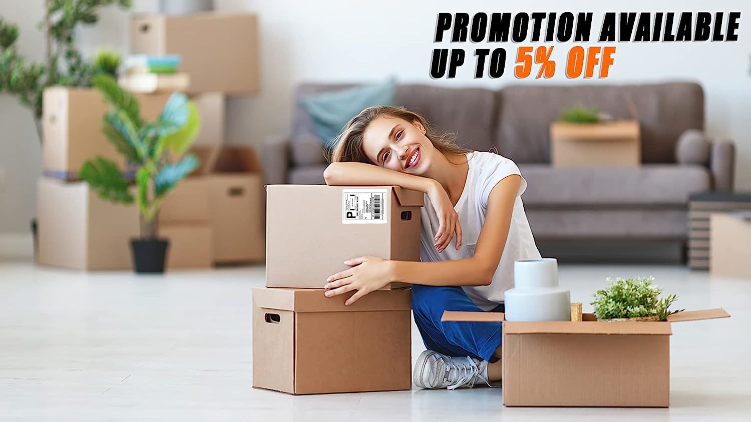 6000 Pack 4" x 3.33" - Laser Sheet Labels (6-Up). Adhesive Sticks for Shipping and mailing