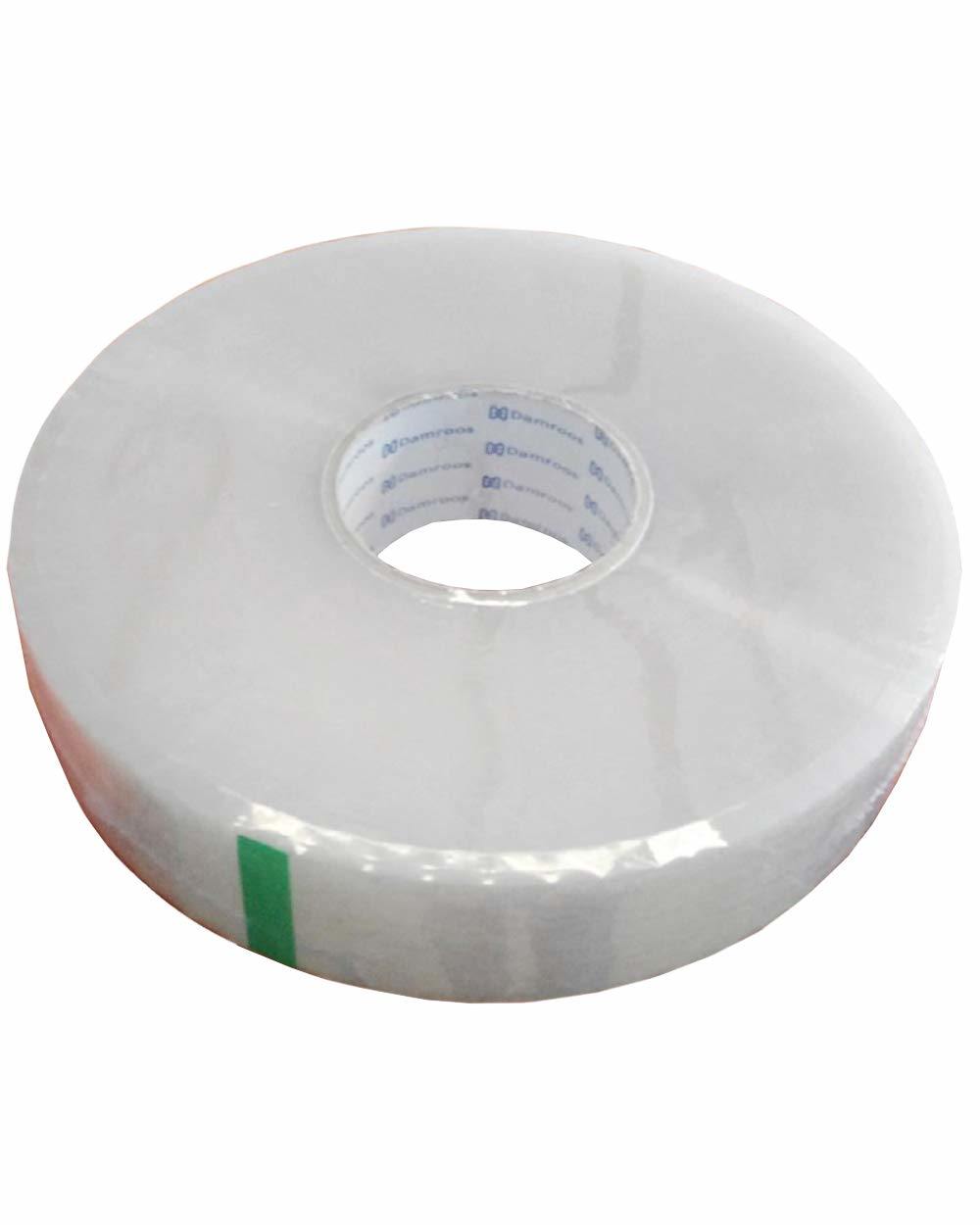 6 Rolls of Carton Sealing Tape 2' x 710 Yards. Thickness 2.4 Mil. 60 Micron Polypropylene Pressure Sensitive Tape for Packing; Shipping; Moving Boxes.