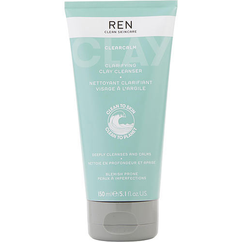 Ren by Ren Clearcalm Clarifying Clay Cleanser --150ml/5.1oz