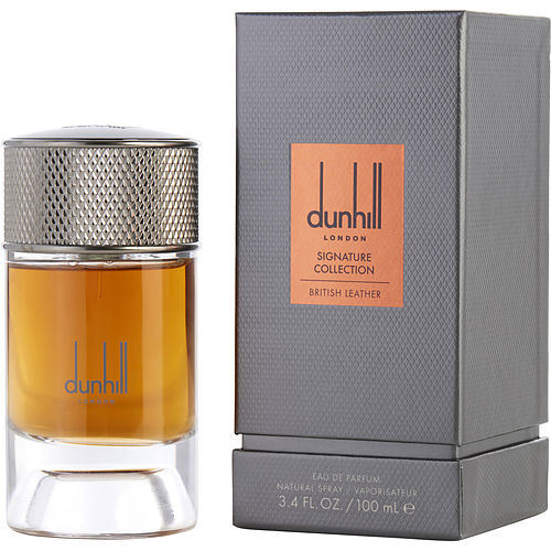 DUNHILL SIGNATURE COLLECTION BRITISH LEATHER by Alfred Dunhill EAU DE PARFUM SPRAY 3.4 OZ