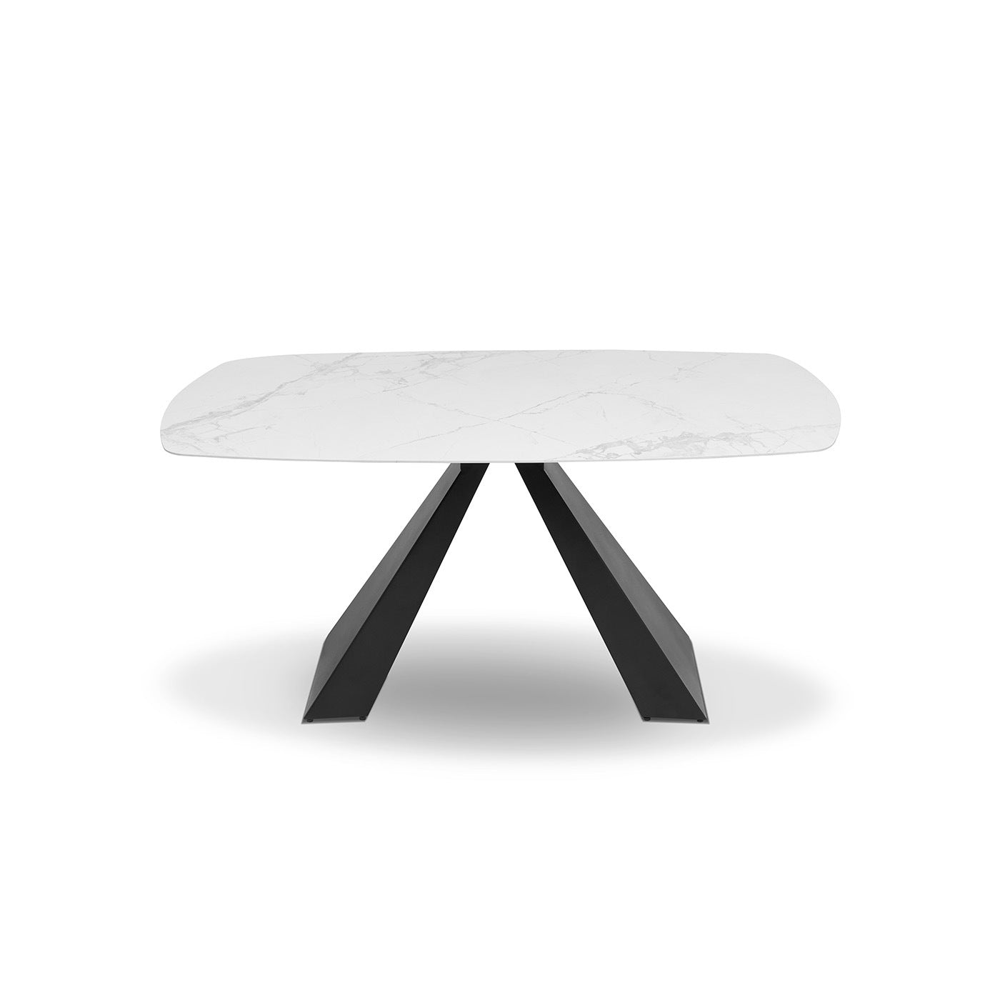 Modern Brilliant Sintered Stone Dining Table 70.9 x 35.4 x 29.5inch
