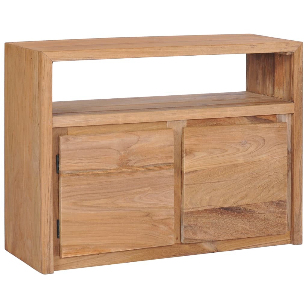 Sideboard 31.5"x11.8"x23.6" Solid Wood Teak