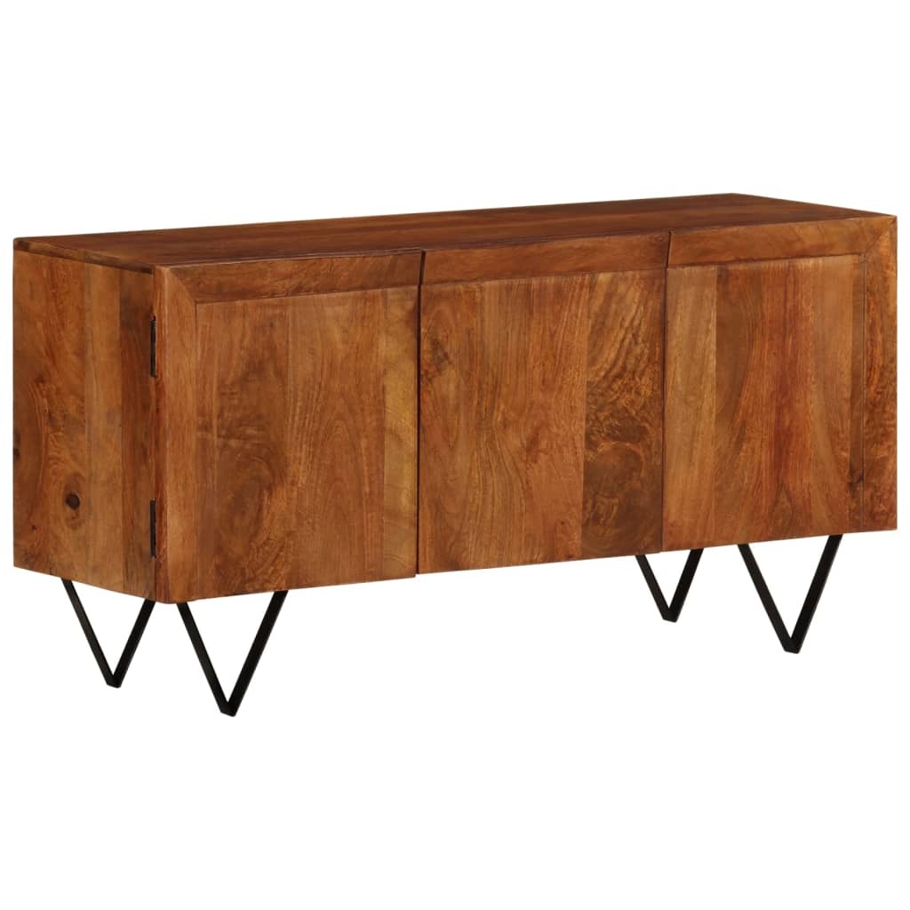 Sideboard 43.3"x13.8"x22" Solid Wood Mango