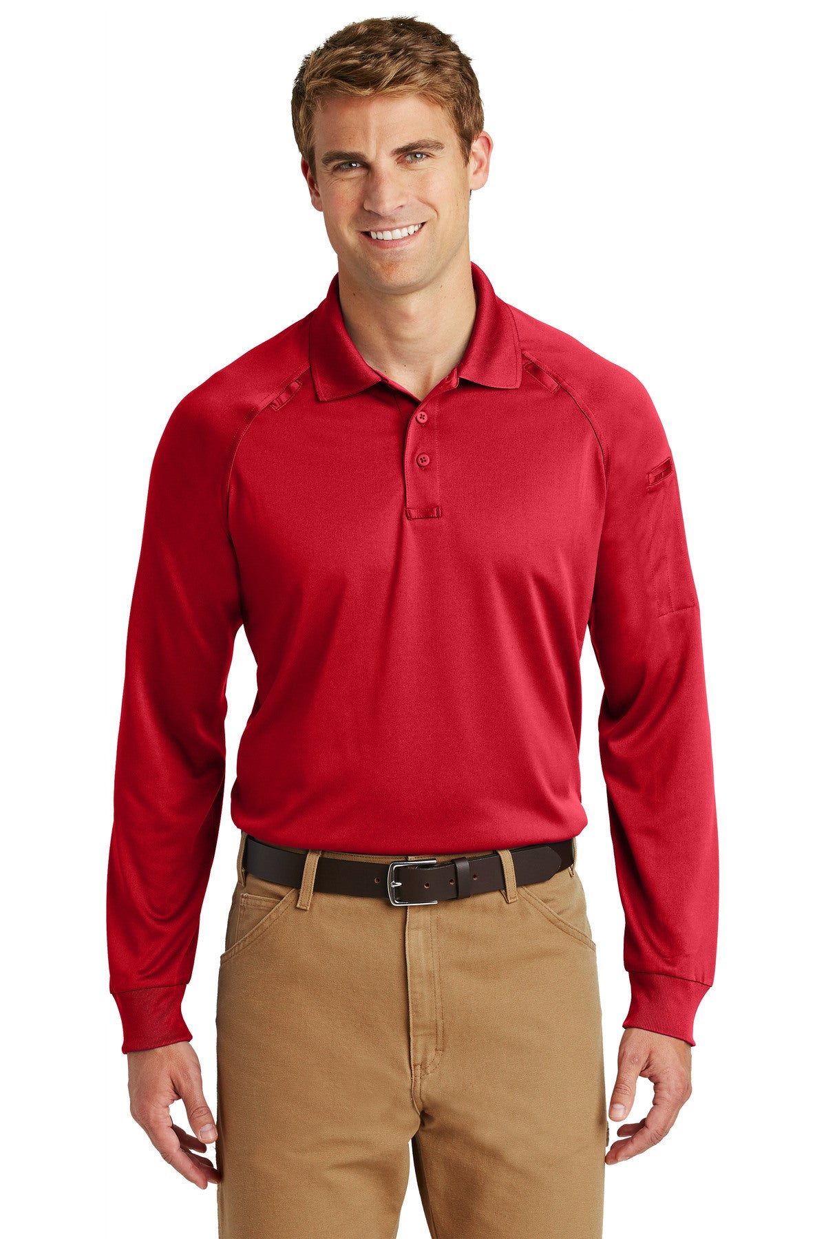 CornerStone Select Long Sleeve Snag-Proof Tactical Polo CS410LS