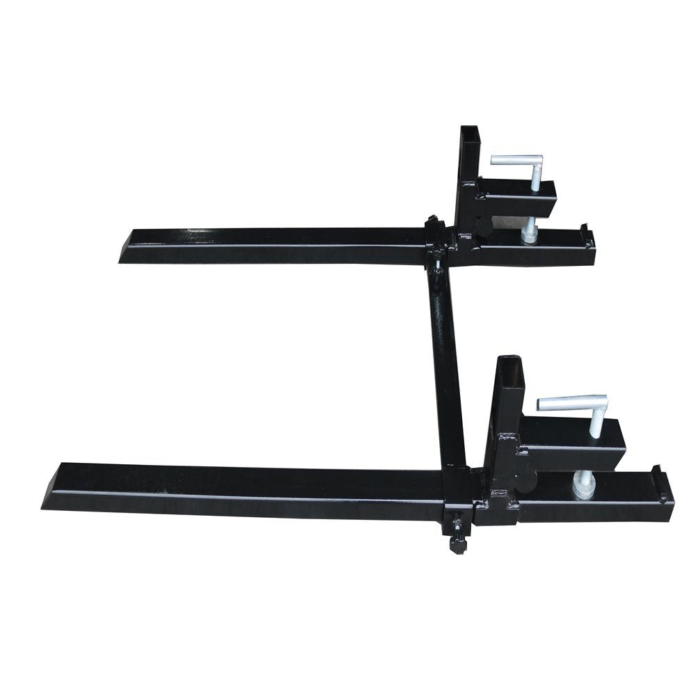 Landy Attachments 1500lb Capacity Clamp on Pallet Forks for Tractor Skid Steer Loader