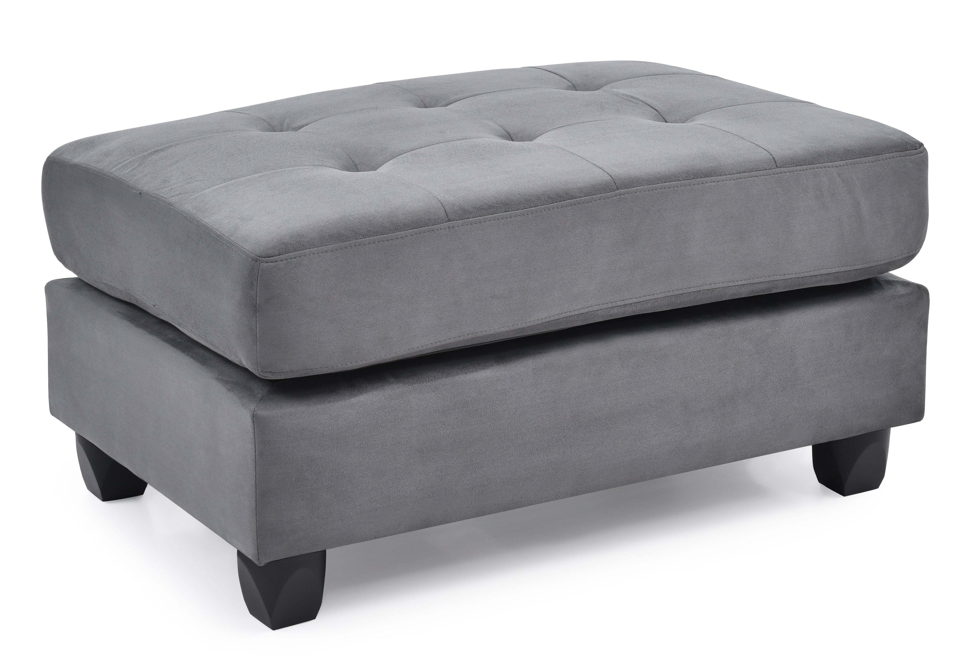 Glory Furniture Malone G633-O Ottoman , GRAY