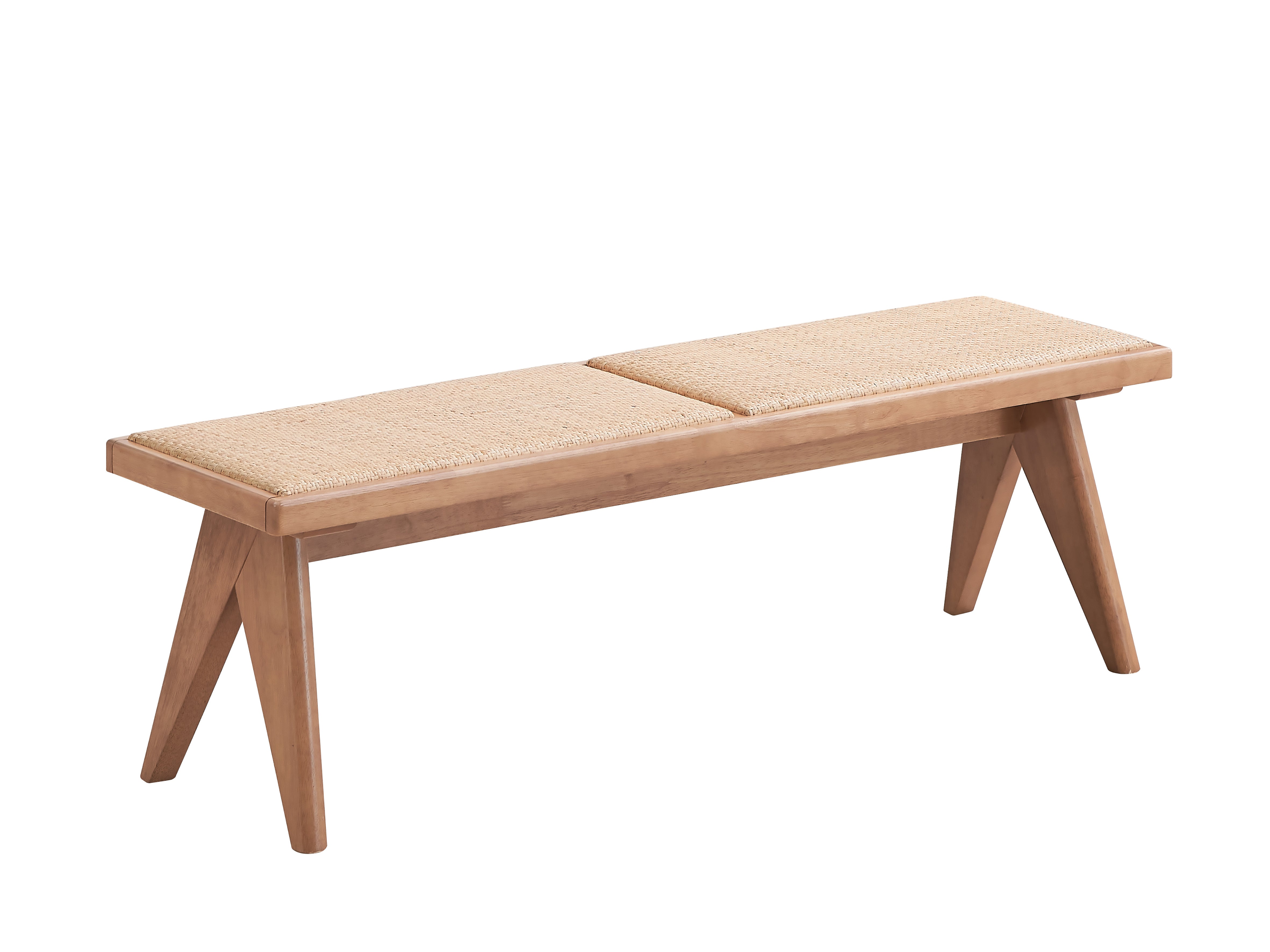 ACME Velentina Bench, Rattan & Natural Finish DN02374