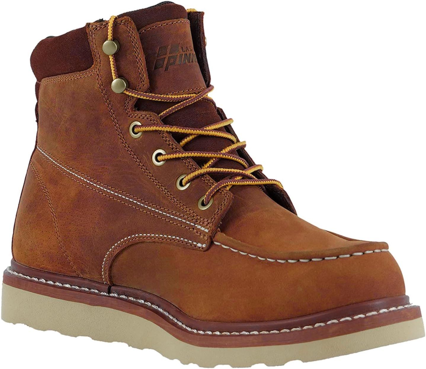 LASTING PINNIP mens Chukka Boots Casual Fashion & Work Handcrafted Goodyear Welt Construction