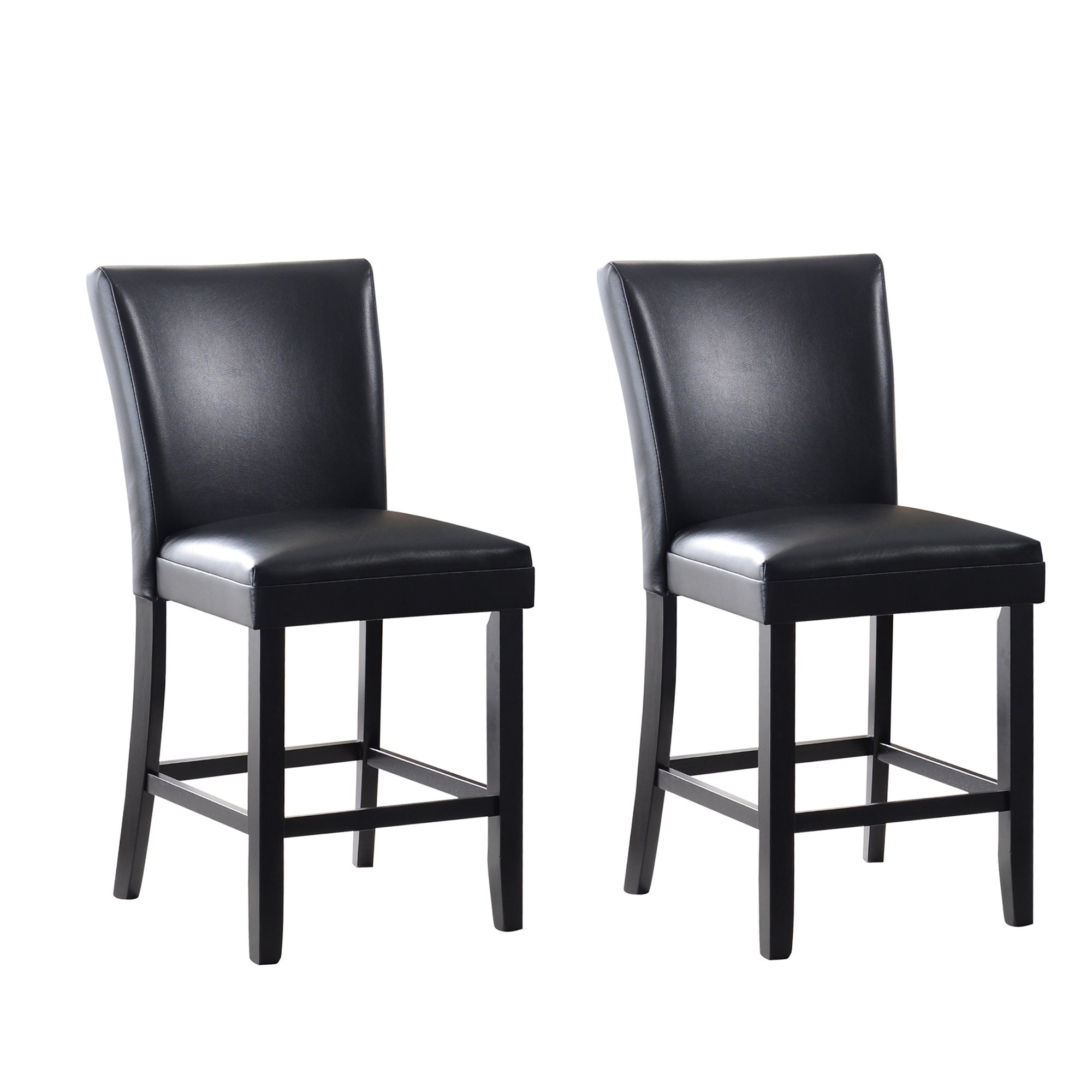 Middle bar chair (black breathing leather)