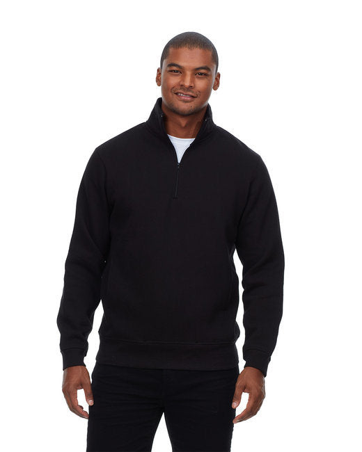 Threadfast Apparel 320Q Unisex Ultimate Fleece Quarter-Zip Sweatshirt