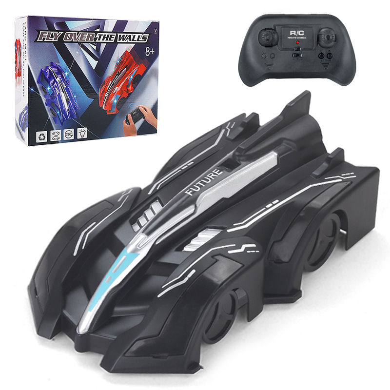 Wall And Ground Dual-Purpose RC Car, 360 Rotating RC Stunt Car, Toys For Boys Aged 8 And Above, Rechargeable Toy Car With Headlights, The Best, Birthd