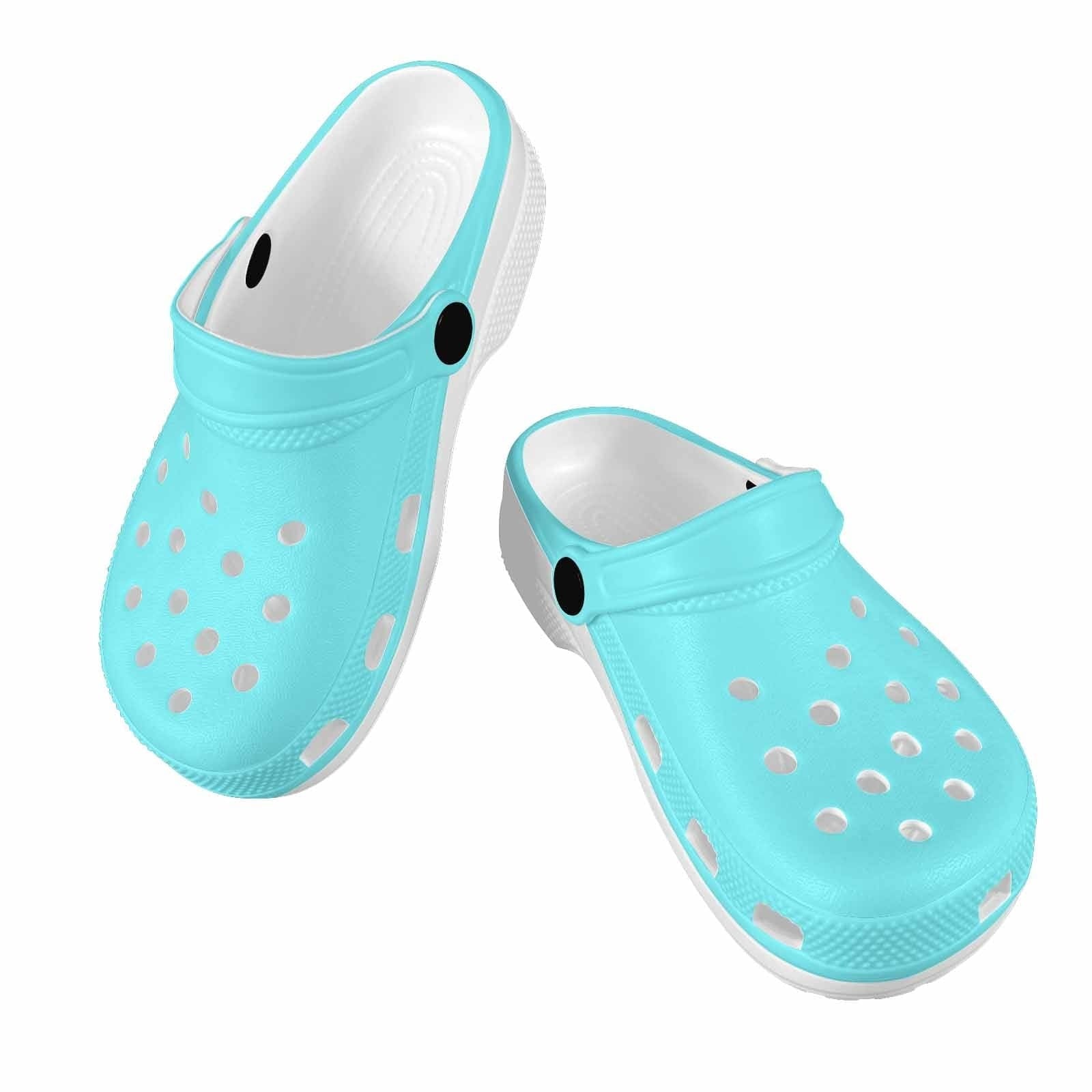 Electric Blue Clogs For Youth