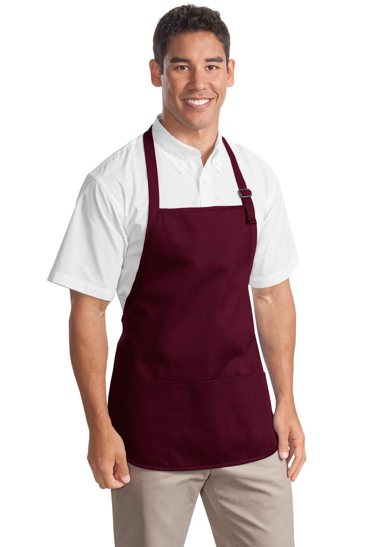 Port Authority Medium-Length Apron with Pouch Pockets A510