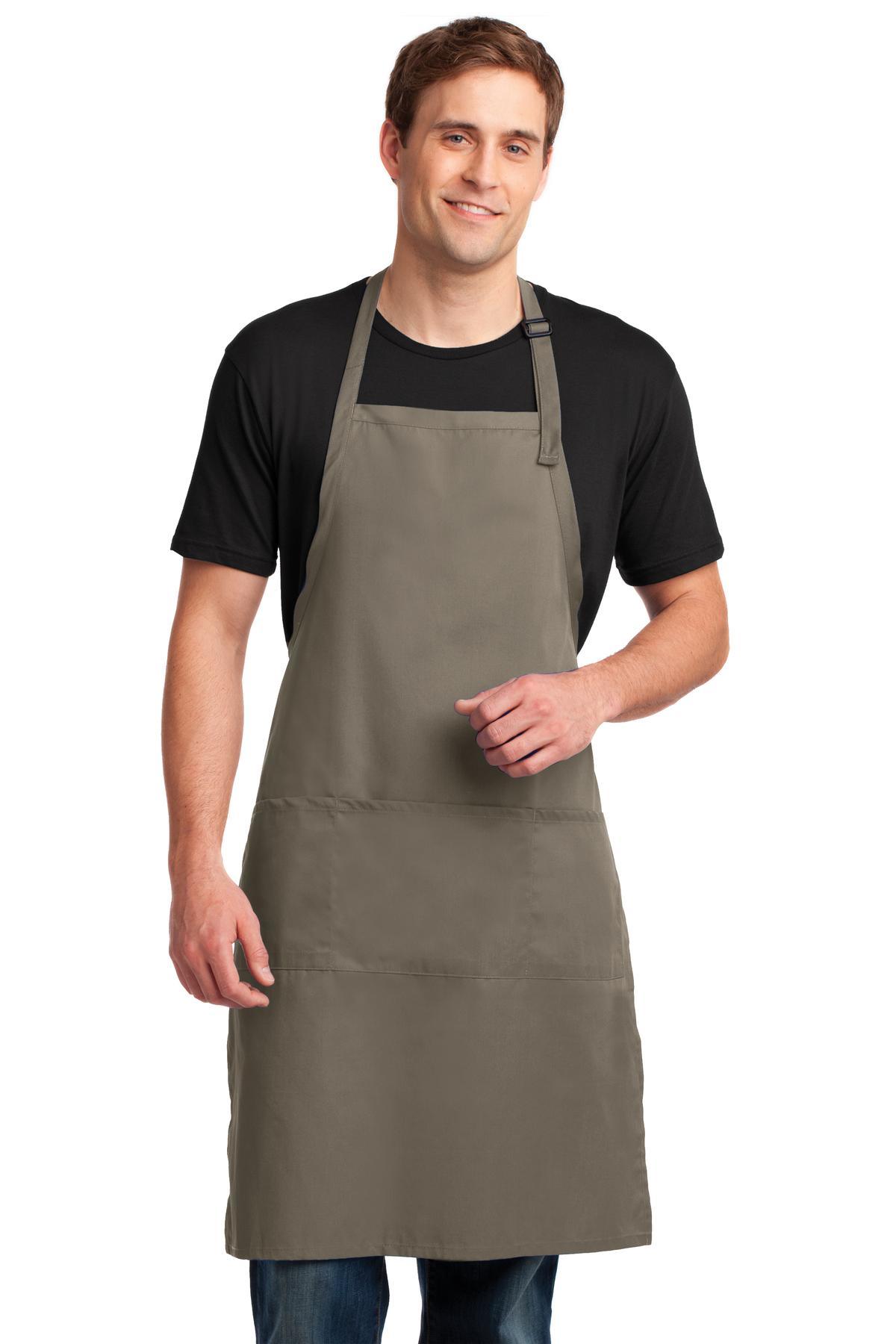Port Authority Easy Care Extra Long Bib Apron with Stain Release A700