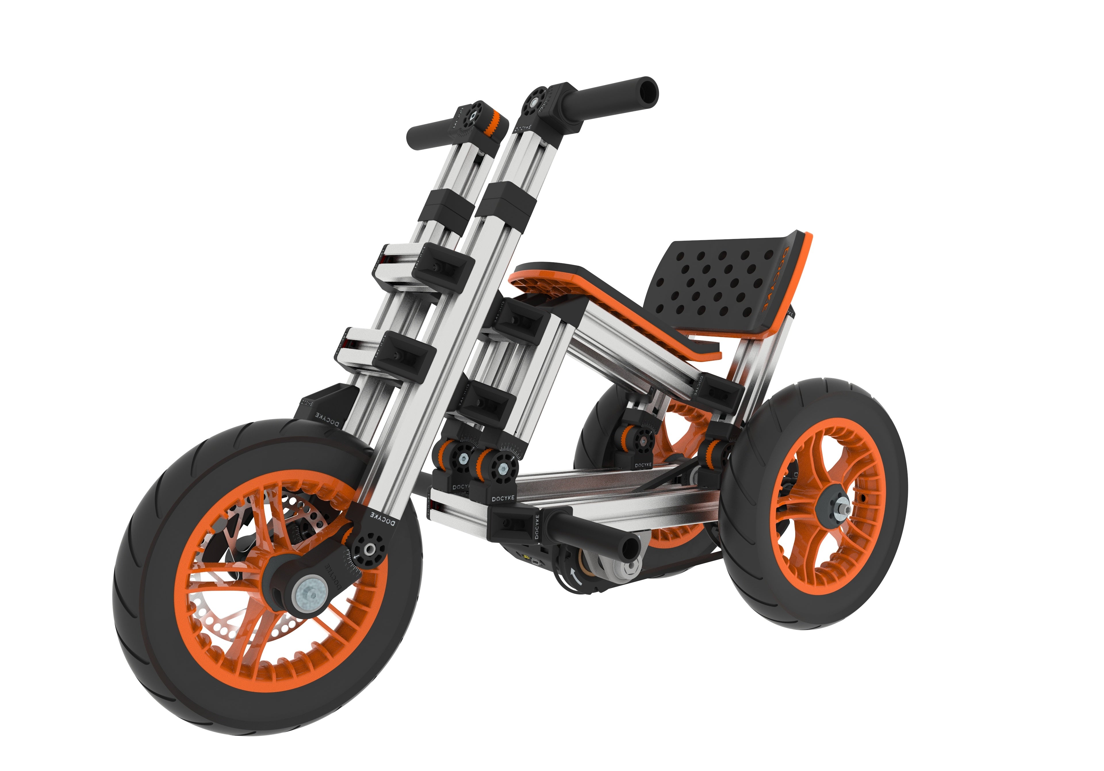 Modular design High-strength material electric innovation kart, more than 20 kinds of assembly methods, suitable for outdoor sports, parent-child inte