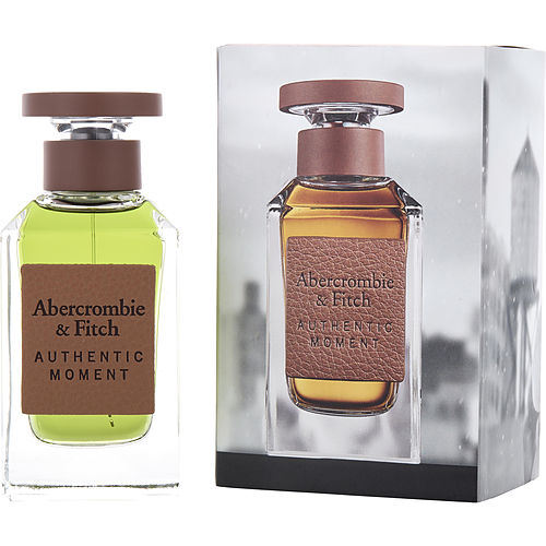 ABERCROMBIE & FITCH AUTHENTIC MOMENT by Abercrombie & Fitch EDT SPRAY 3.4 OZ