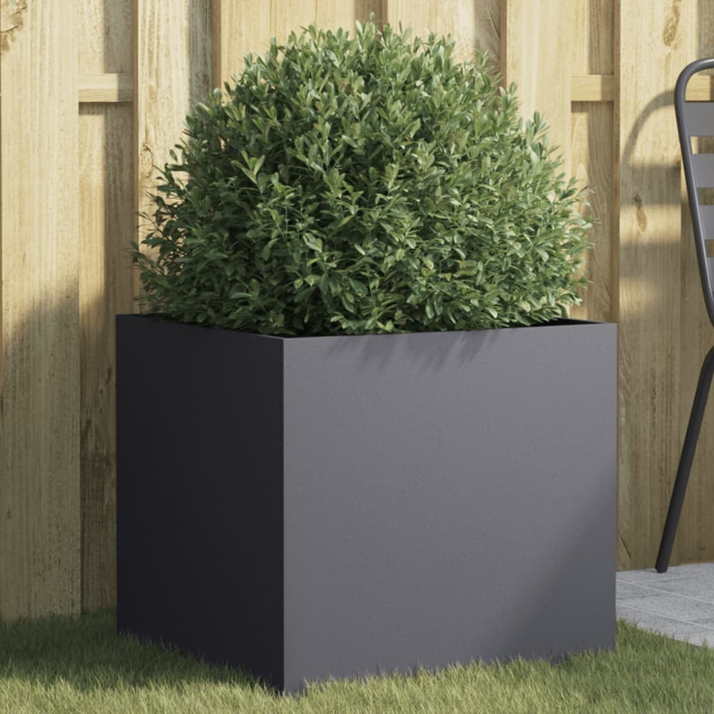 Planter Anthracite 19.3"x18.5"x18.1" Cold-rolled Steel