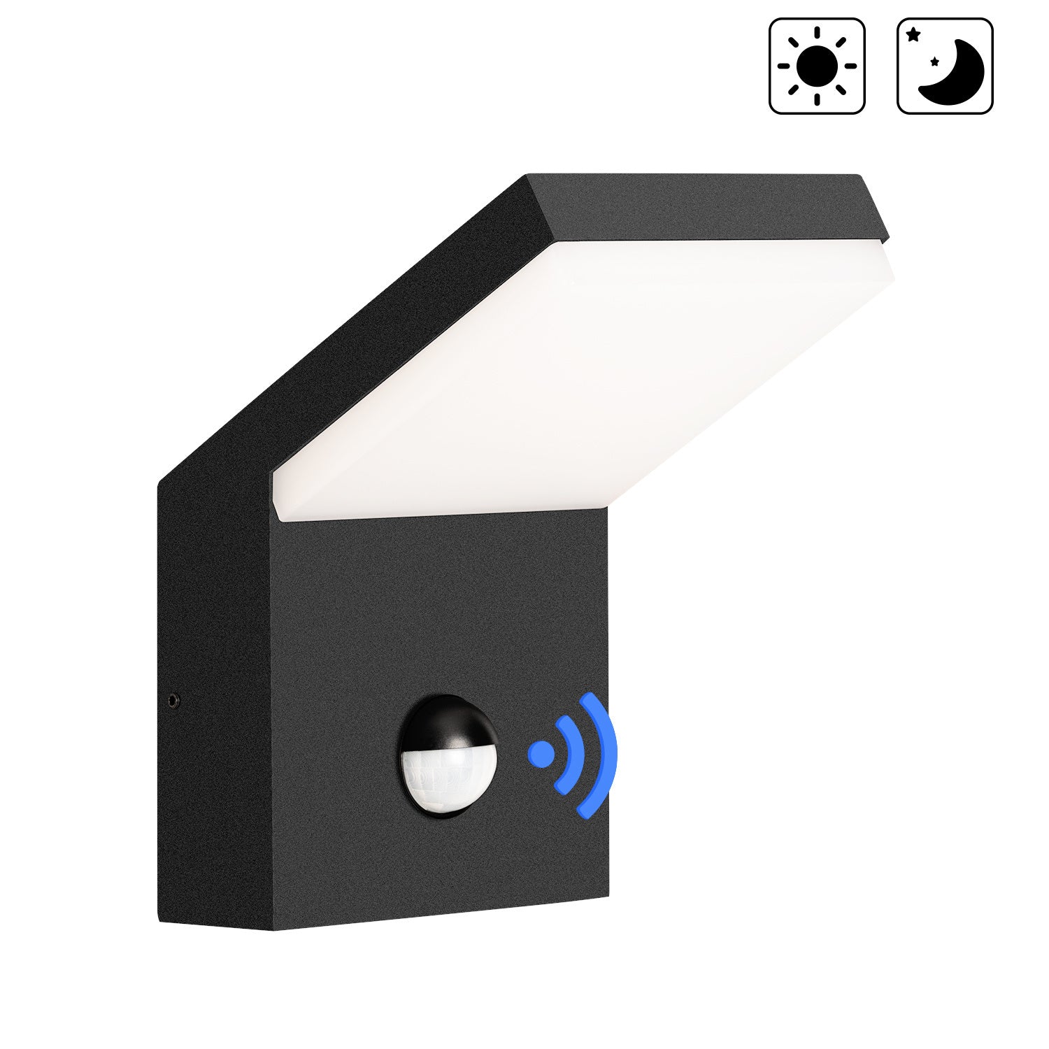 Wall Light Outdoor LED Wall Mount Lamp Wall Sconce Lighting with Motion Sensor Lantern Fixture