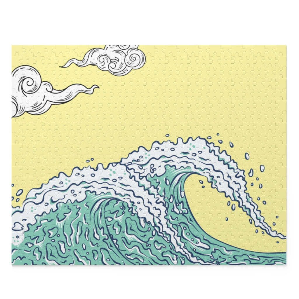 Waves Jigsaw Puzzle 500-Piece