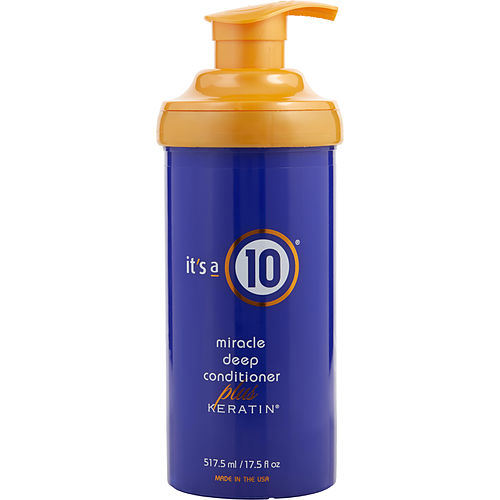 ITS A 10 by It's a 10 MIRACLE DEEP CONDITIONER PLUS KERATIN 17.5 OZ
