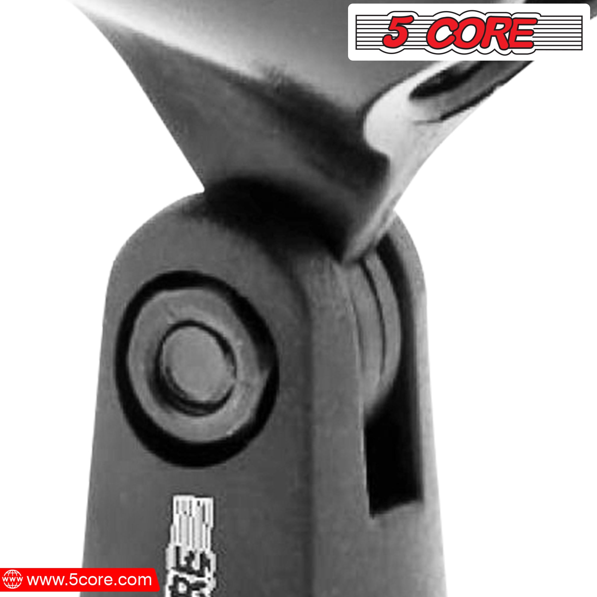 5 Core 3 Pieces Mic Clips for Stands Microphone Clip Holder Universal Adjustable with 5/8" Male to 3/8" Female Screw Adapter Suitable for Handheld Mic