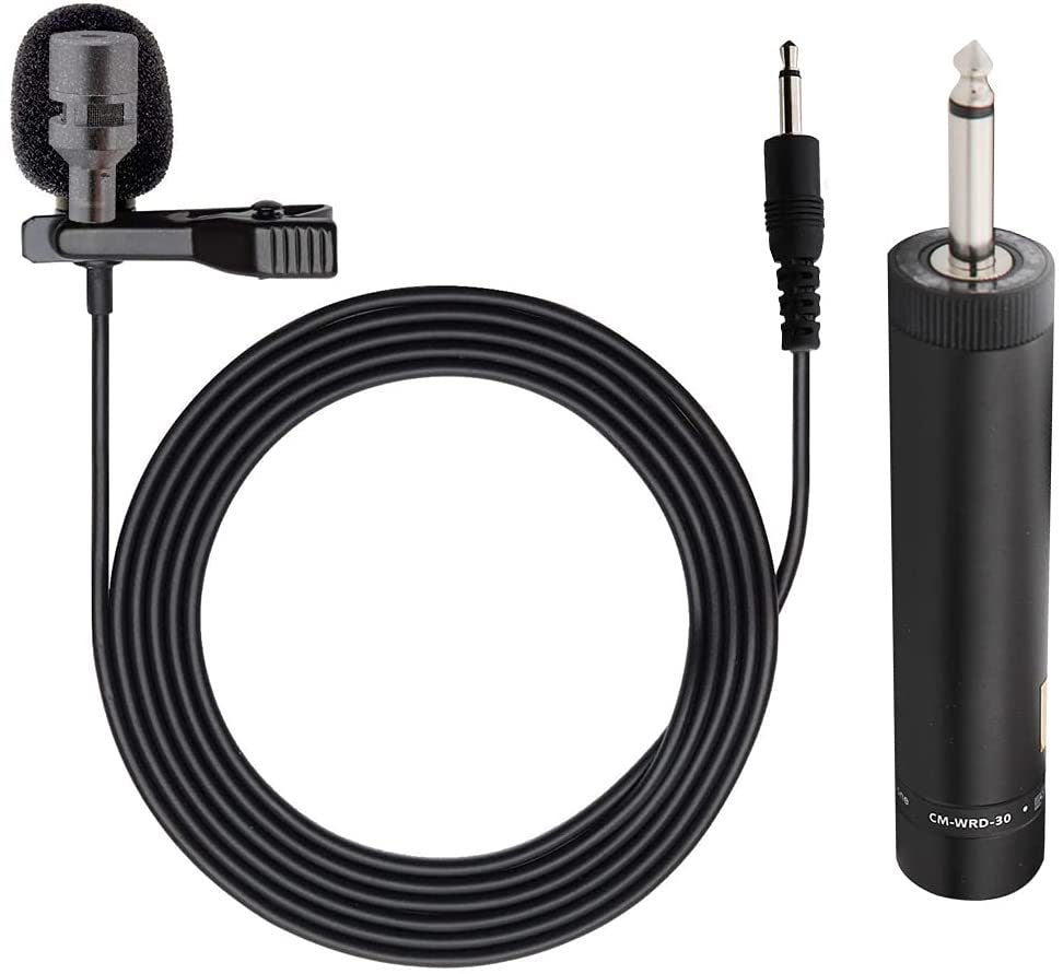 5 Core Premium Lavalier Microphone Lapel Clip-on Mini Wired Omnidirectional Condenser Mic for Podcasting, Recording, Vlogging, Android, Smartphone, DS