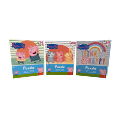 Peppa Pig 24 Piece Puzzles - Set of 3