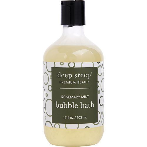 DEEP STEEP by Deep Steep ROSEMARY-MINT ORGANIC BUBBLE BATH 17 OZ
