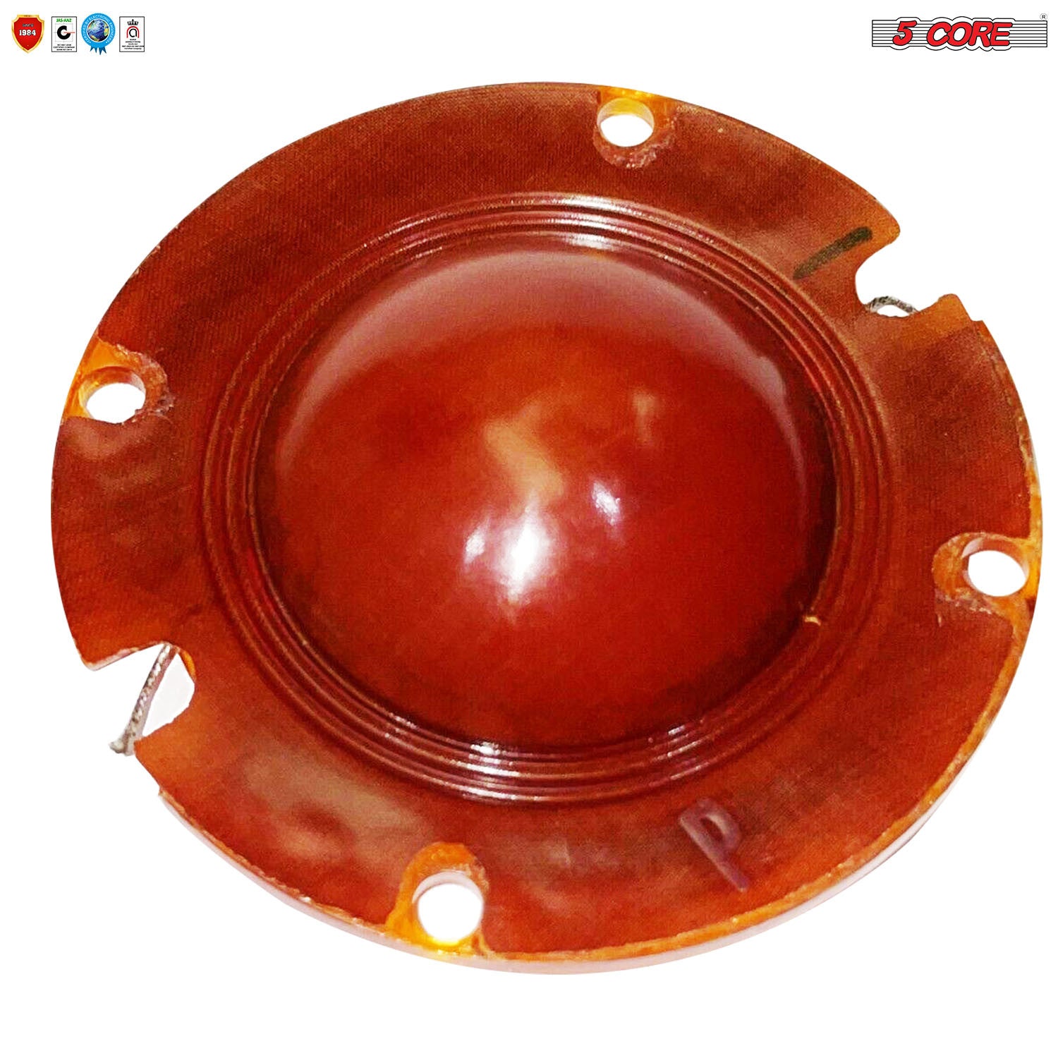 5 CORE 2 Inch Universal Phenolic Diaphragm Replacement DIY Voice Coil 50.8mm with High Pitch Upto 6.5 Khz Great Sound Quality for PA Horn Compression