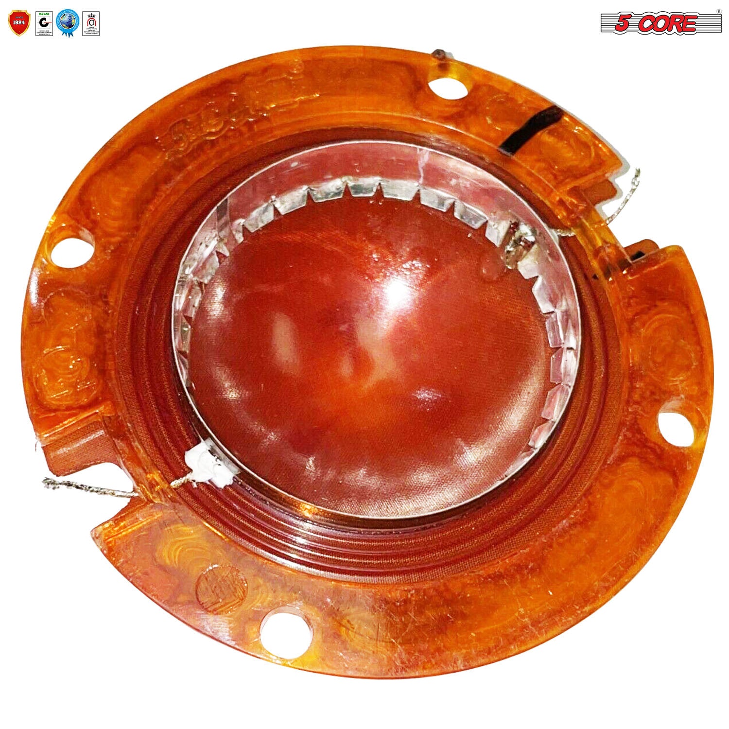 5 CORE 2 Inch Universal Phenolic Diaphragm Replacement DIY Voice Coil 50.8mm with High Pitch Upto 6.5 Khz Great Sound Quality for PA Horn Compression