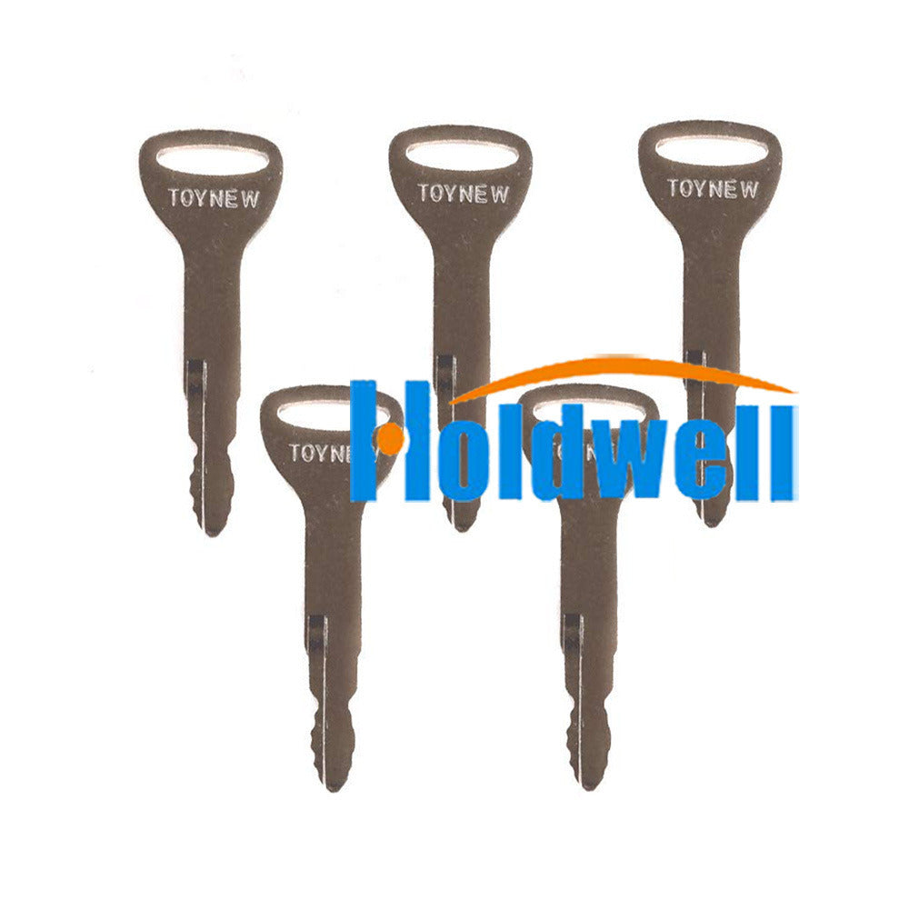 5 PCS Ignition Keys A62597 575912333071 For Toyota Equipment Forklift