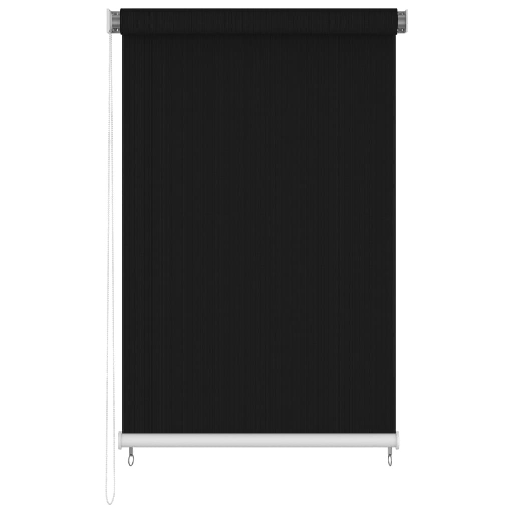 Outdoor Roller Blind 63"x90.6" Black
