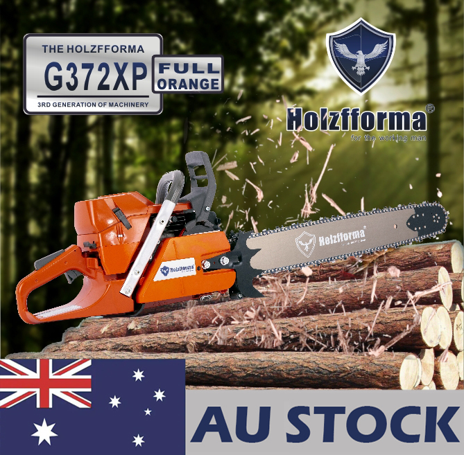 71cc Holzfforma® G372XP Gasoline Chain Saw Power Head 50mm Bore Without Guide Bar and Chain Top Quality By Farmertec All Parts Are For Husqvarna 372XP Chainsaw