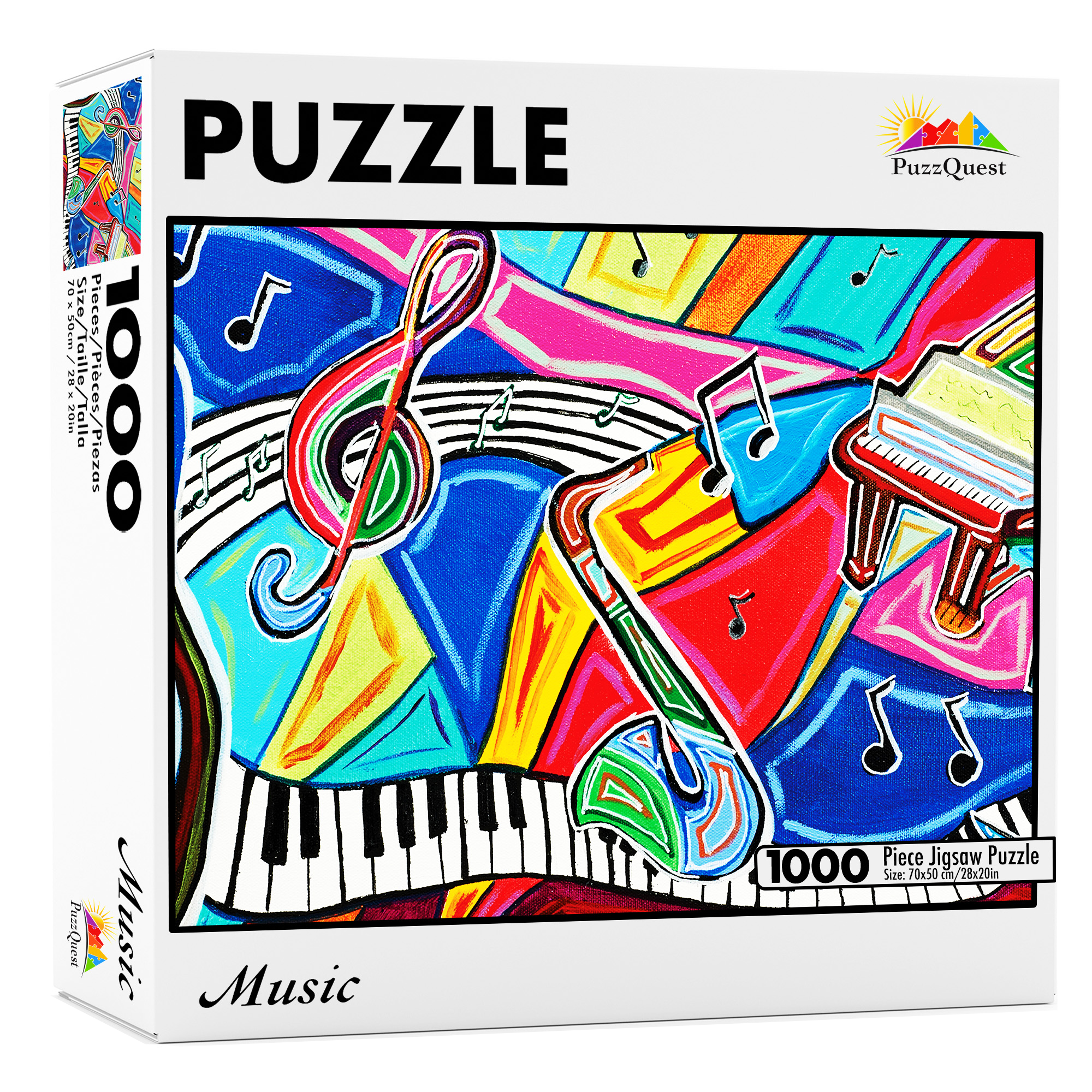 Music 1000 Piece Fine Art Jigsaw Puzzle for Teens and Adults