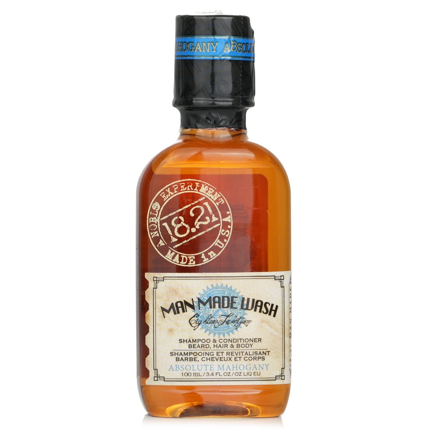 18.21 MAN MADE - Man Made Wash Shampoo, Conditioner & Body Wash - # Absolute Mahogany 571228 100ml/3.4oz