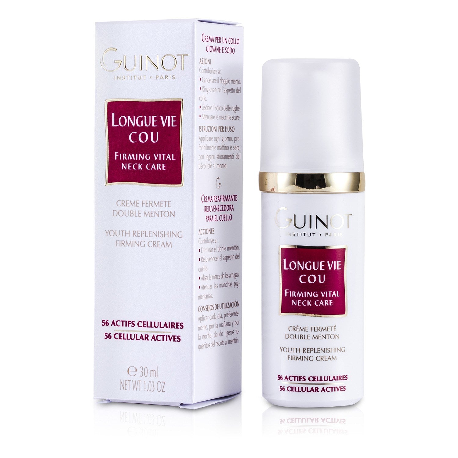 GUINOT - Longue Vie Cou Firming Vital Neck Care 527552/527553 30ml/1oz