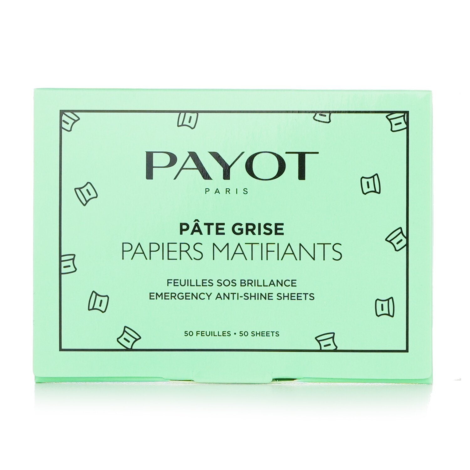 PAYOT - Pate Grise Papiers Matifiants Emergency Anti Shine Sheet 577932 10x 50sheets