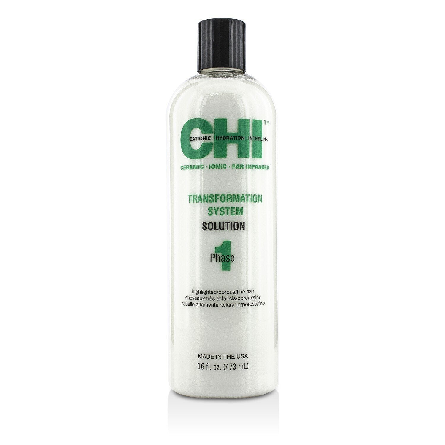 CHI - Transformation System Phase 1 - Solution Formula C (For Highlighted/Porous/Fine Hair) CHI0418 473ml/16oz