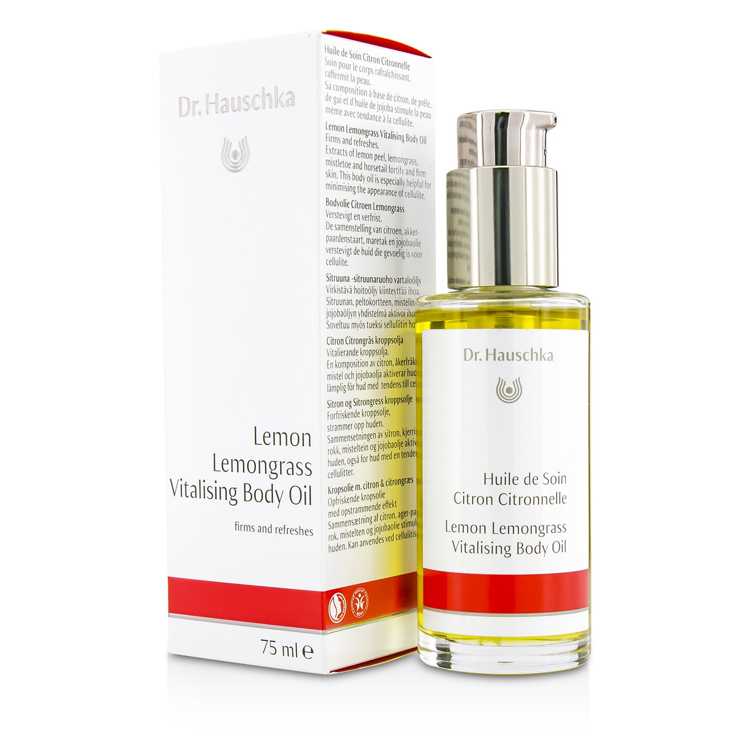 Lemon Lemongrass Vitalising Body Oil - Firms & Refreshes