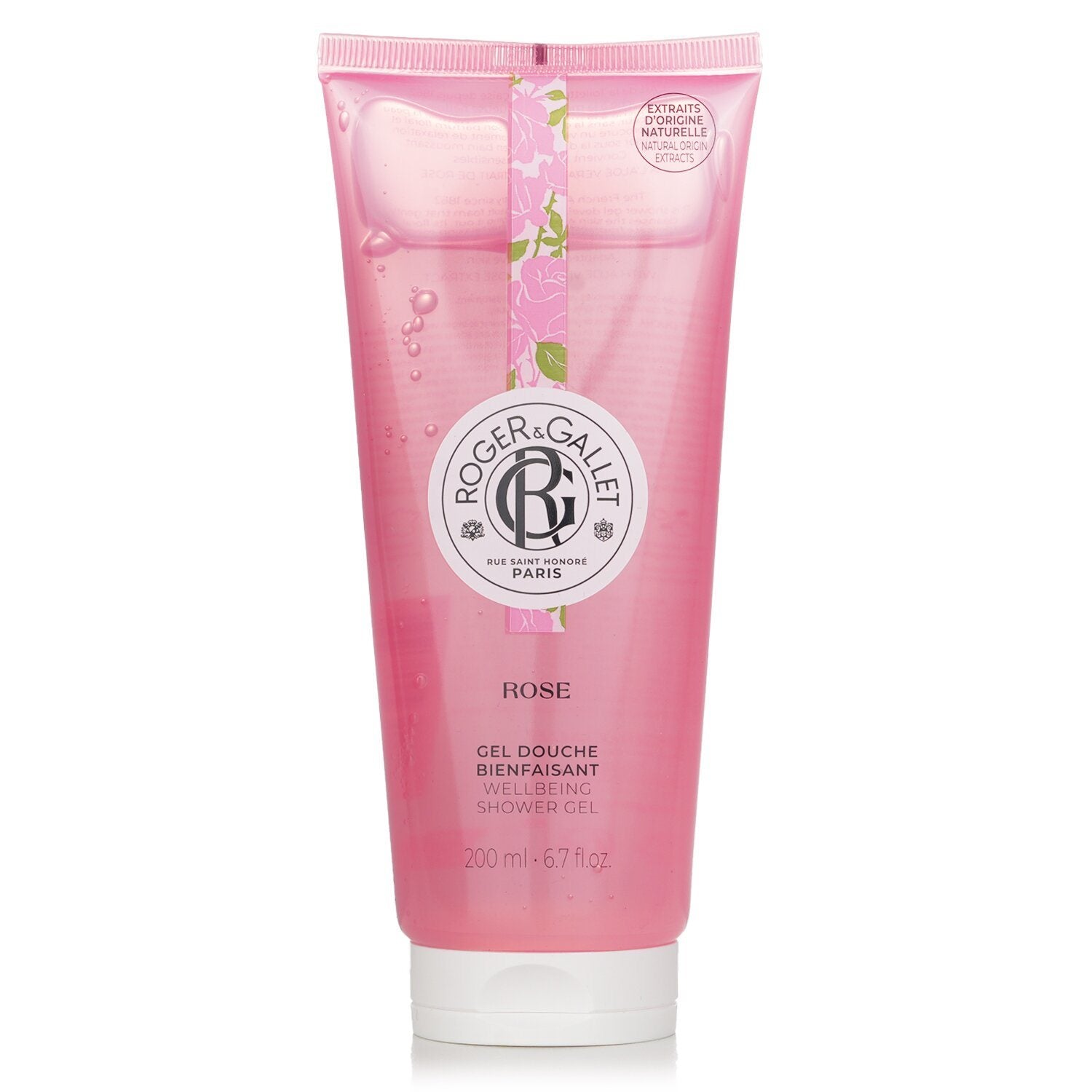 ROGER & GALLET - Rose Wellbeing Shower Gel 908102 200ml/6.7oz
