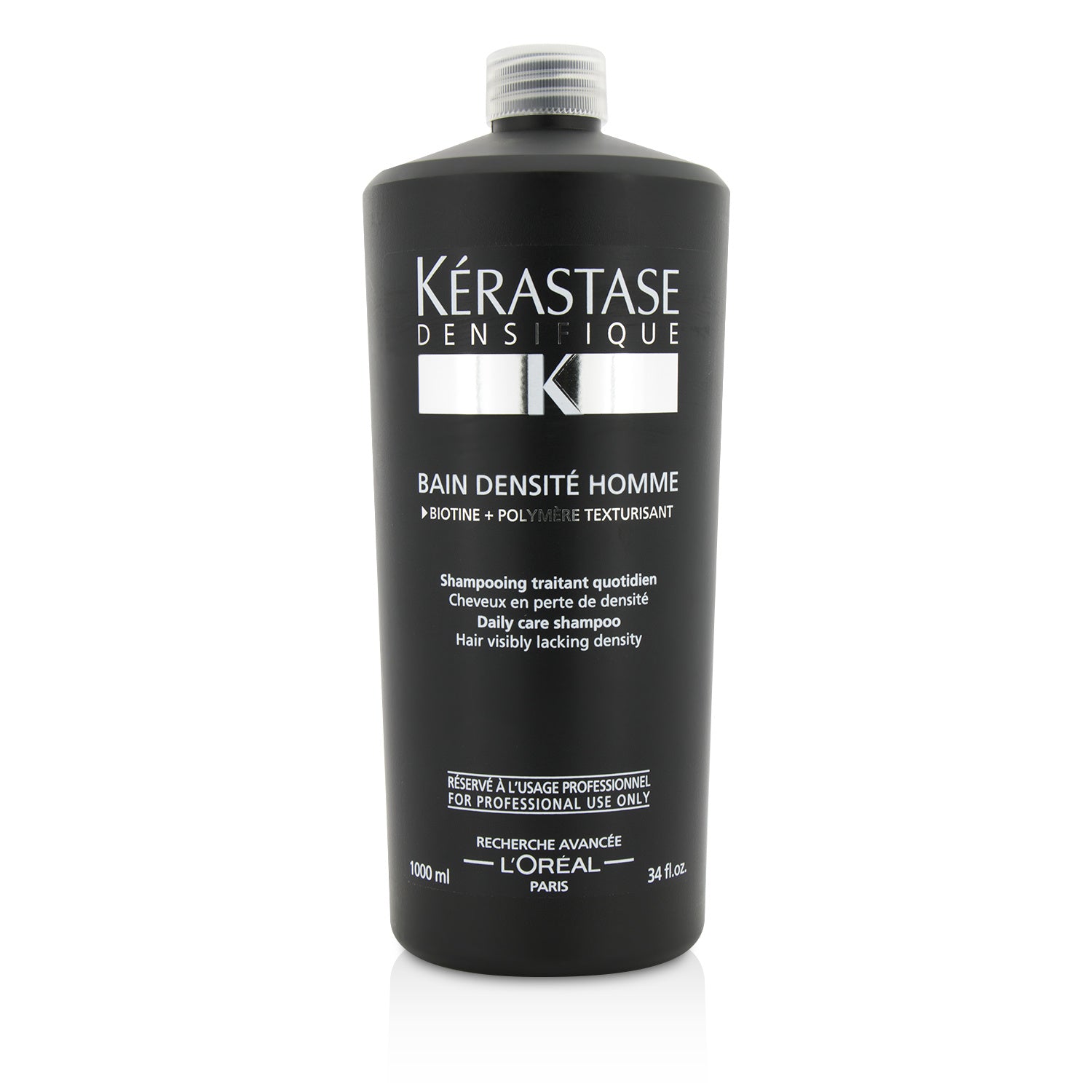 KERASTASE - Densifique Bain Densite Homme Daily Care Shampoo (Hair Visibly Lacking Density) E1679500 1000ml/34oz
