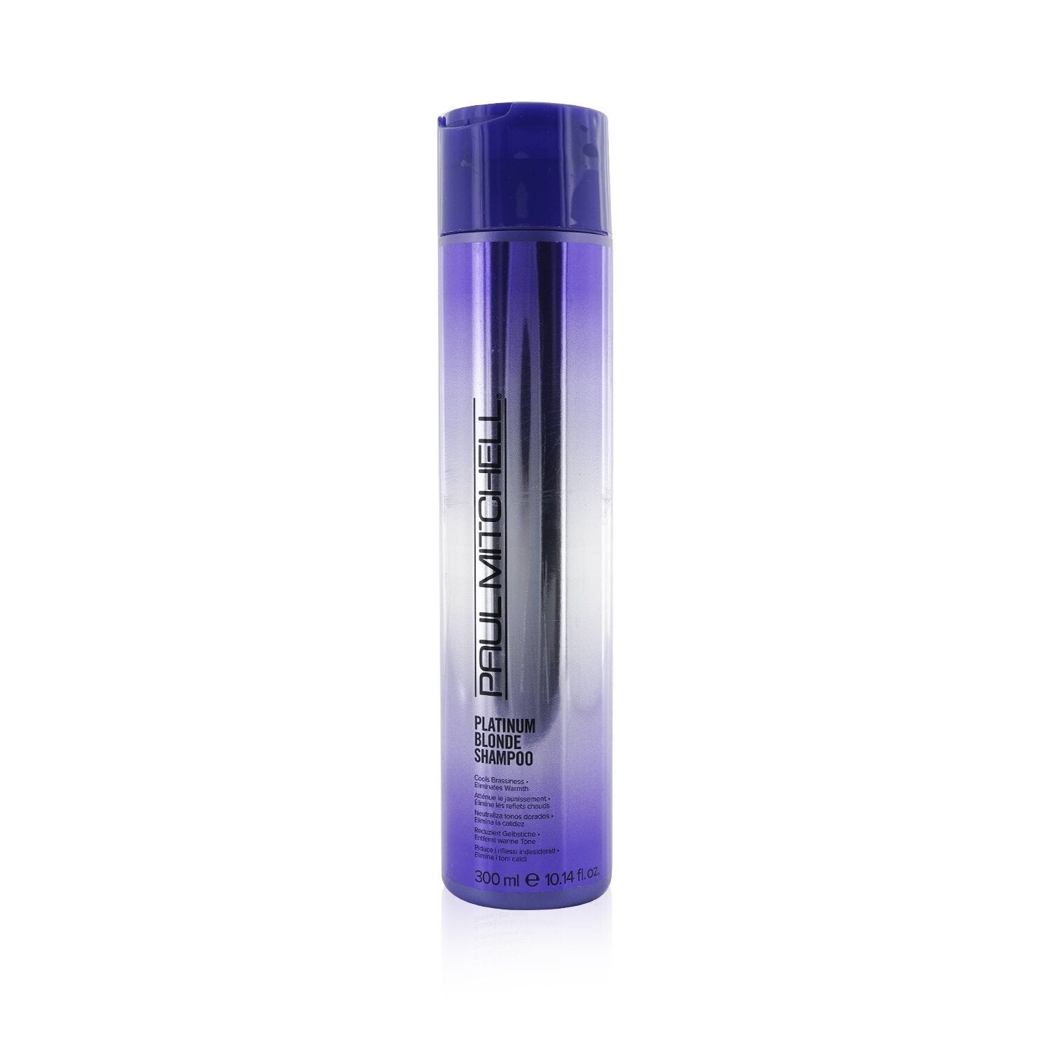 PAUL MITCHELL - Platinum Blonde Shampoo (Cools Brassiness - Eliminates Warmth) PMI210 300ml/10.14oz