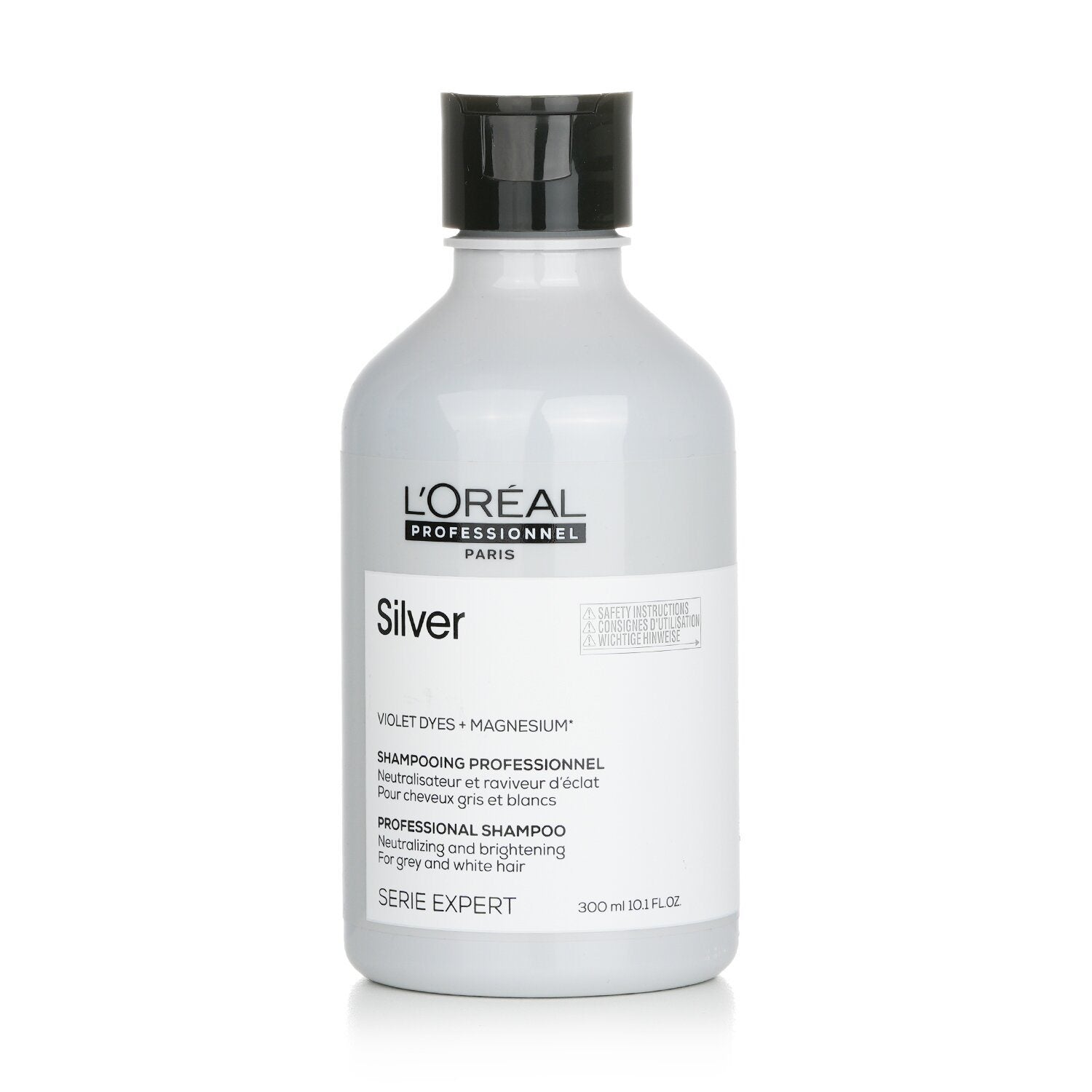 L'OREAL - Professionnel Serie Expert - Silver Violet Dyes + Magnesium Shampoo (For Grey and White Hair) 974115 300ml/10.1oz