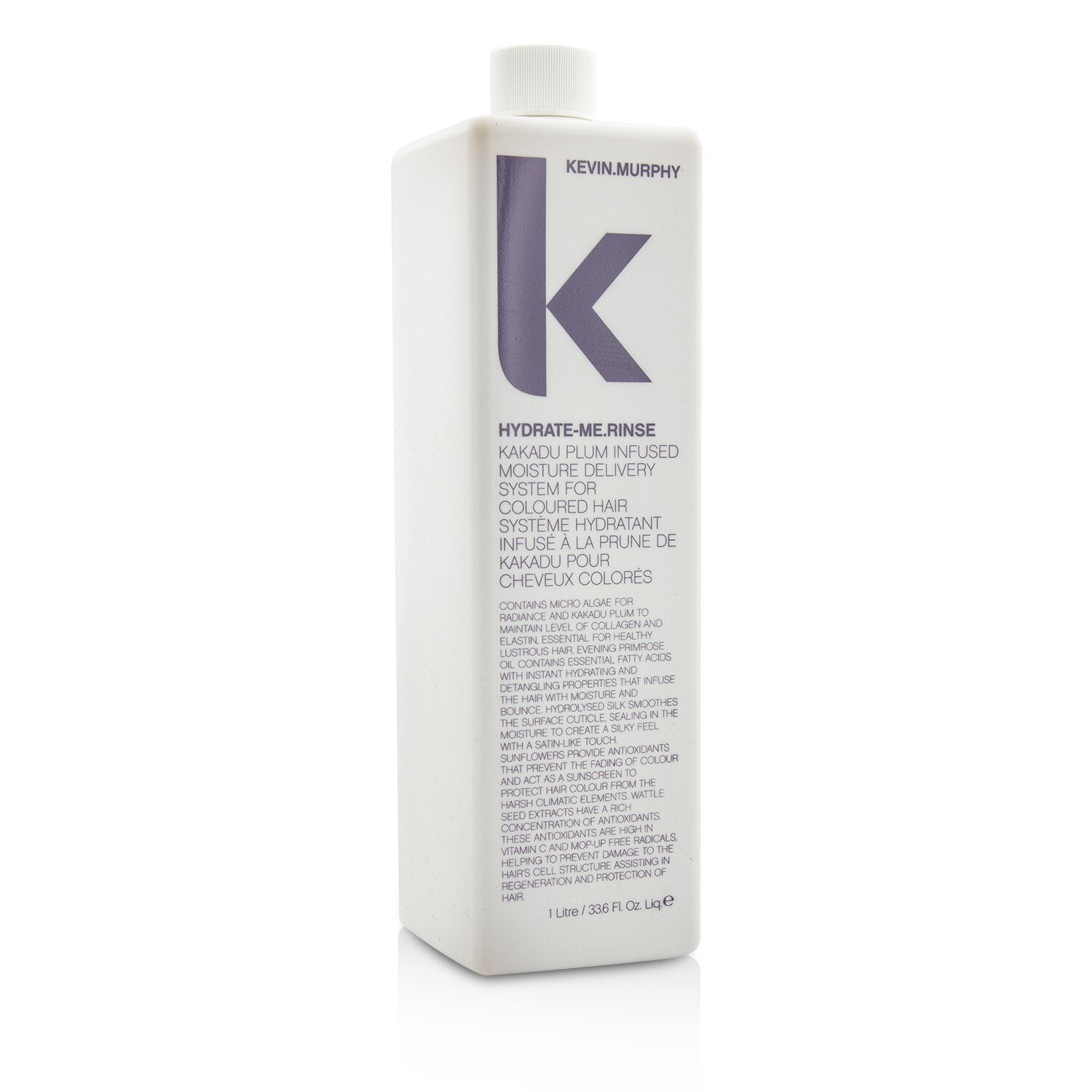 KEVIN.MURPHY - Hydrate-Me.Rinse (Kakadu Plum Infused Moisture Delivery System - For Coloured Hair) KMU15389 1000ml/33.8oz
