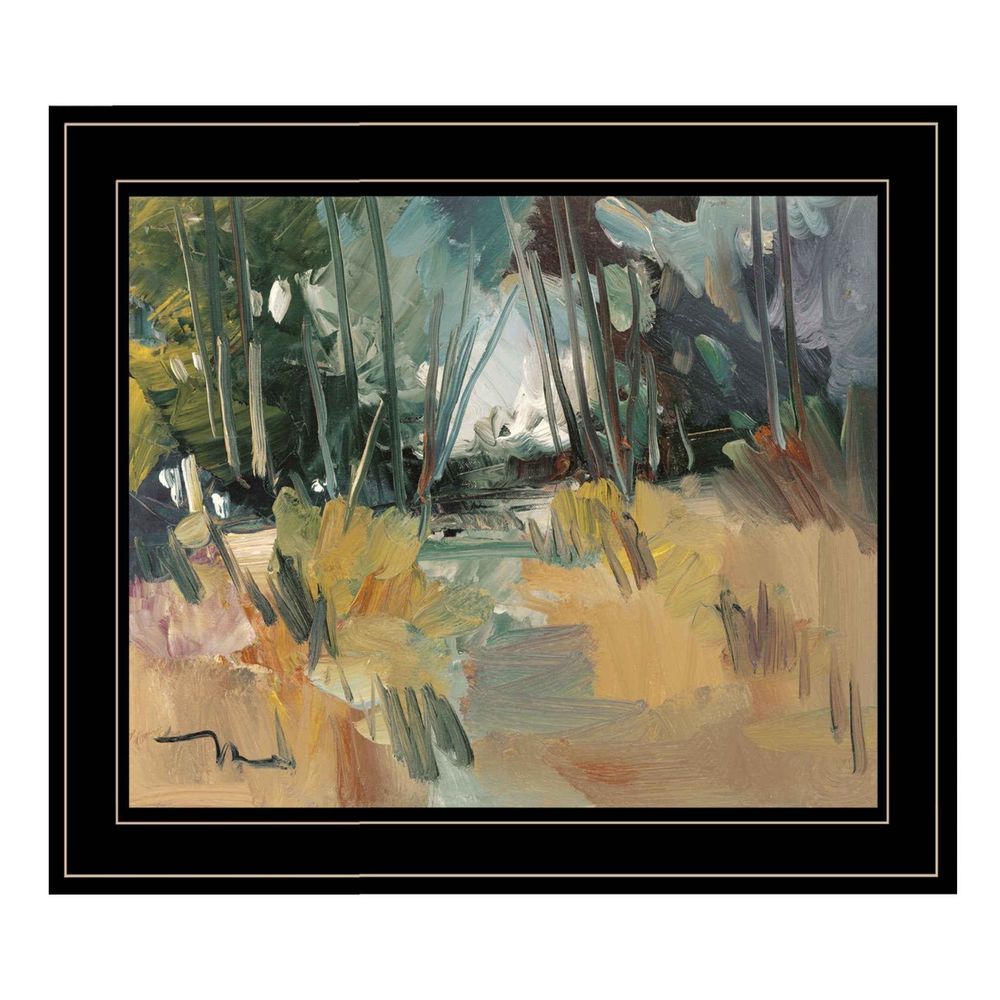 "A New Day" By Jose Trujillo, Ready to Hang Framed Print, Black Frame - Rainbowbestdeals