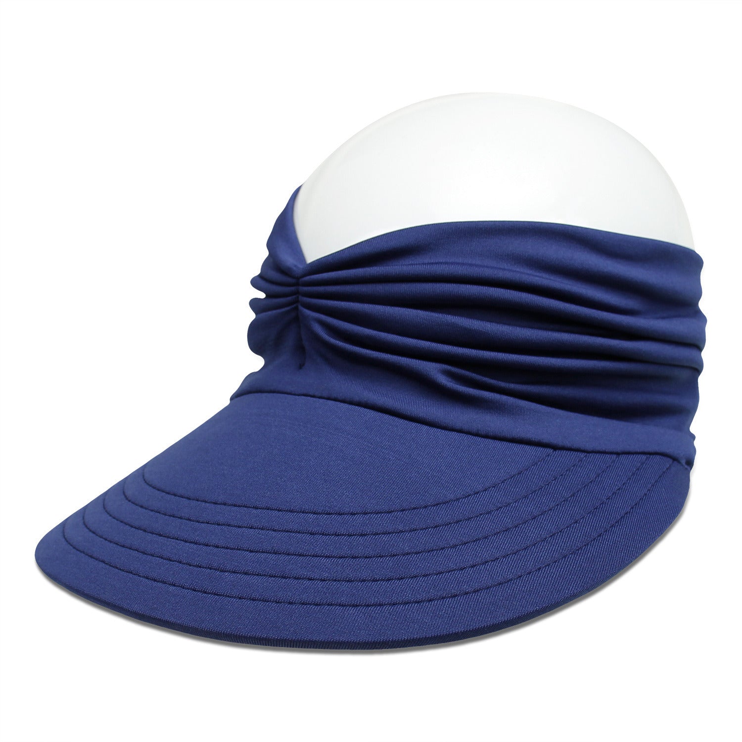 Wide Brim Sun Protection Hat; Visor Hat; Breathable Empty Top Sun Hat; Scallop Cap For Beach Outdoor; Women's Hat & Caps