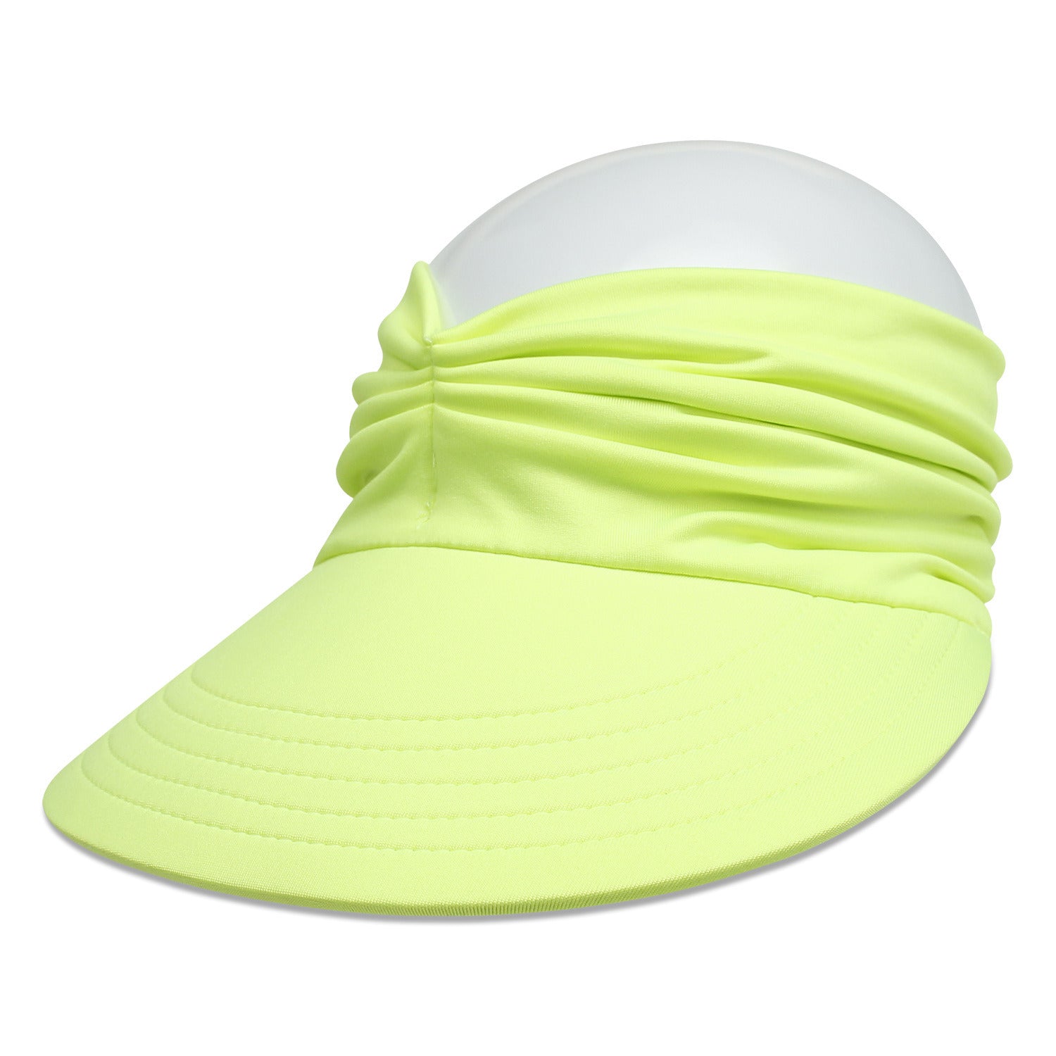 Wide Brim Sun Protection Hat; Visor Hat; Breathable Empty Top Sun Hat; Scallop Cap For Beach Outdoor; Women's Hat & Caps