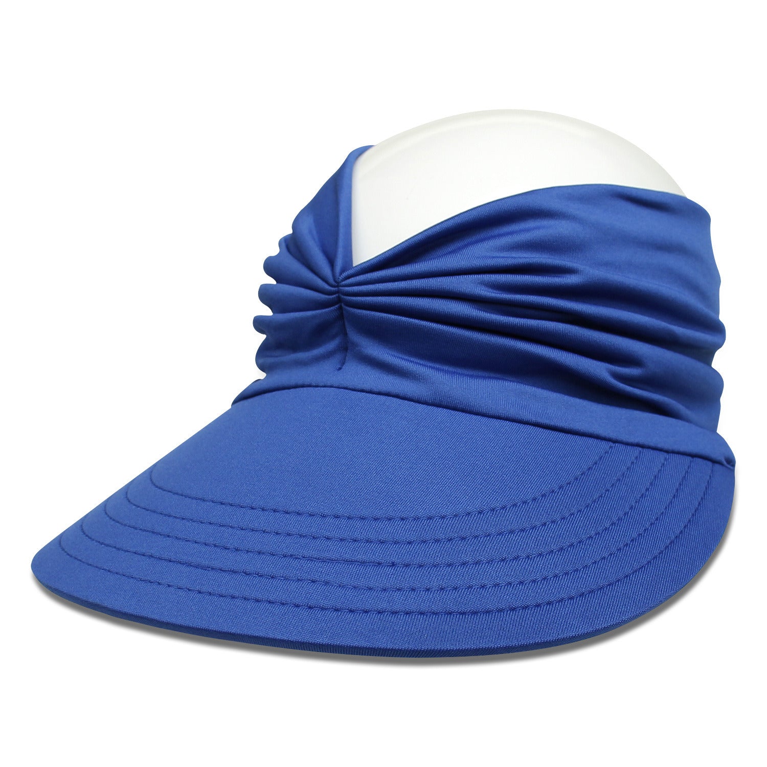 Wide Brim Sun Protection Hat; Visor Hat; Breathable Empty Top Sun Hat; Scallop Cap For Beach Outdoor; Women's Hat & Caps