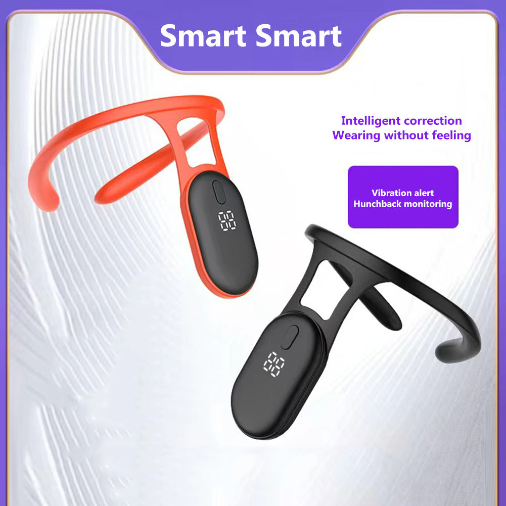 USB Back Brace Straightener Vibration Reminder LCD Electronic Pose Correction Posture Corrector Bone Care for Children